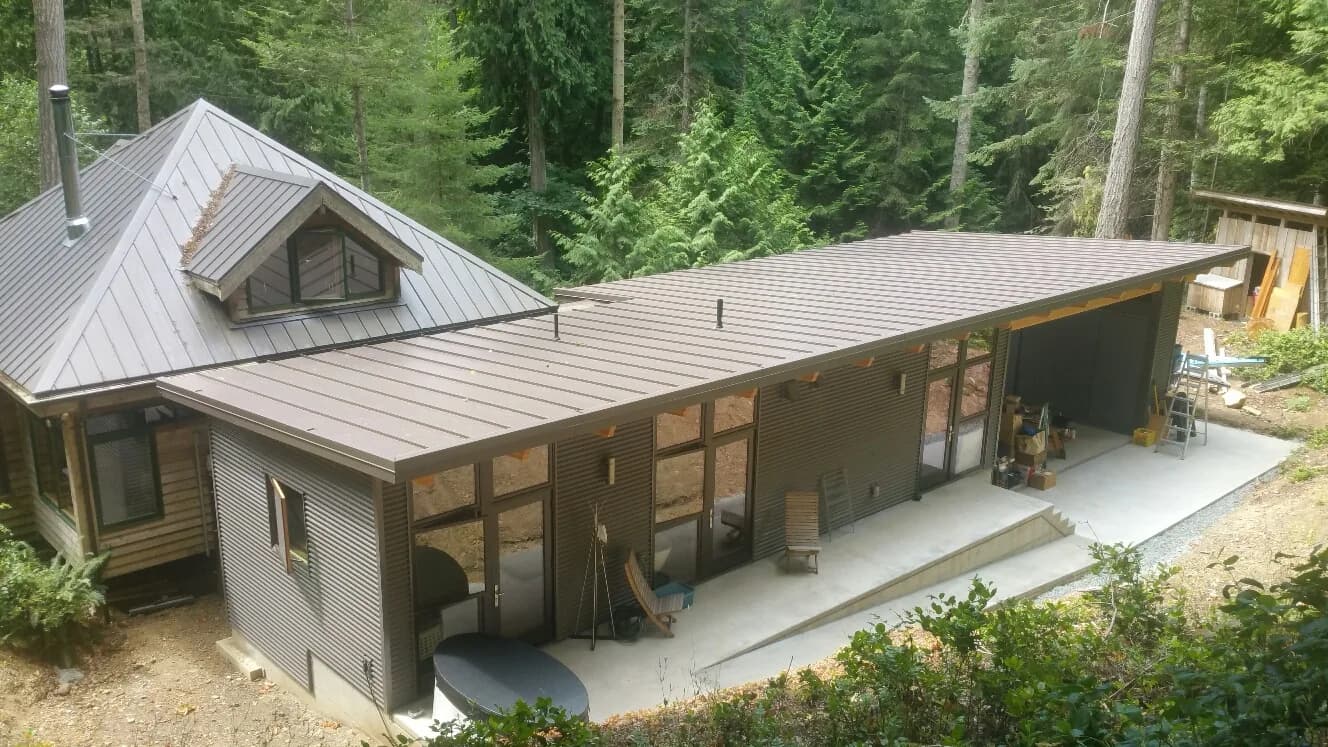 Exterior showing addition to existing building