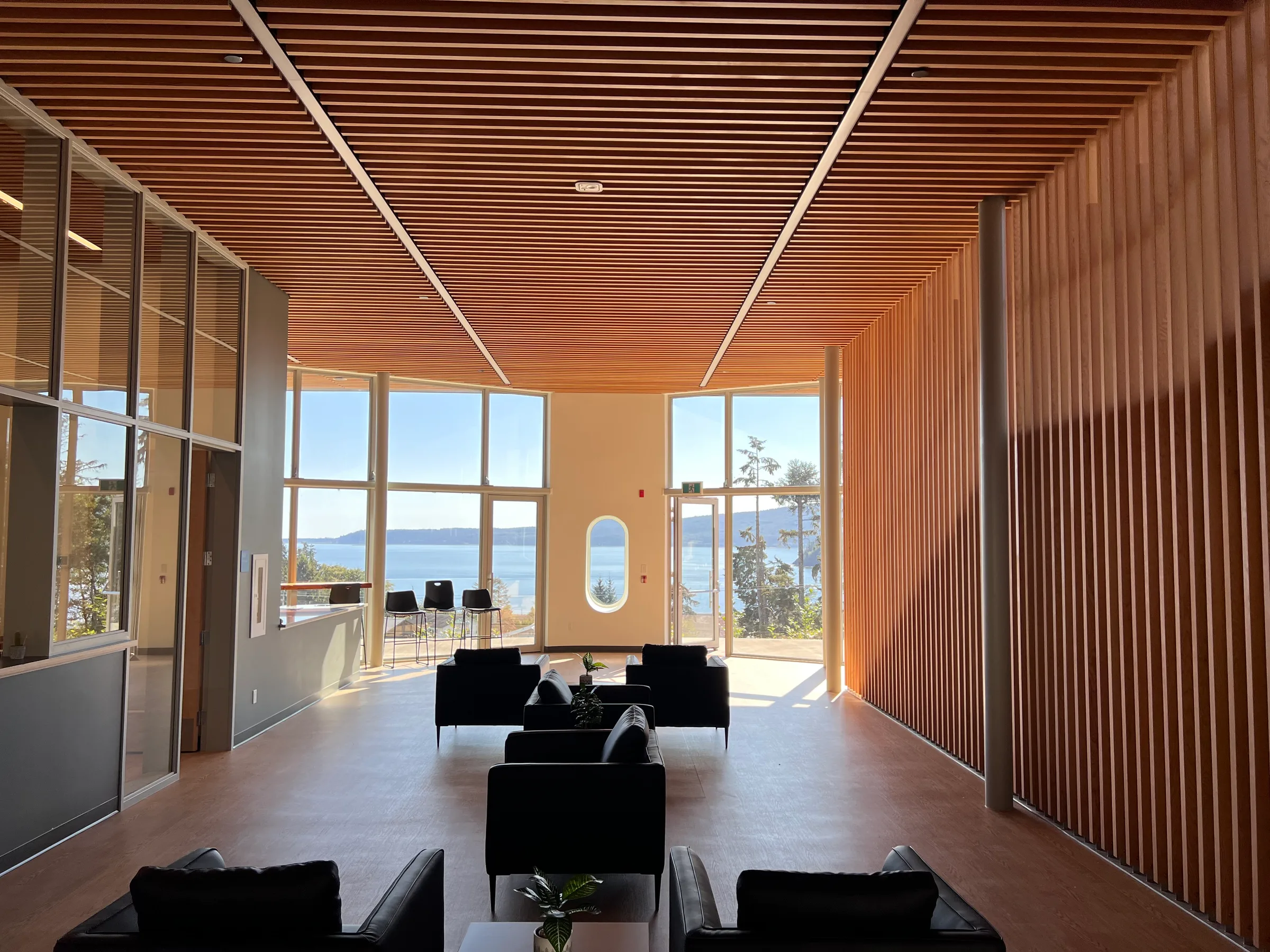 Skidegate grand opening. Main Entry.